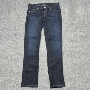 Citizens Of Humanity Ava Jeans Womens 28 Dark Wash Low Rise Straight Denim USA